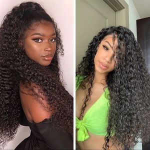 💫26” DEEP CURLY 100% HUMAN LACE FRONT WIG💫 *NEW*